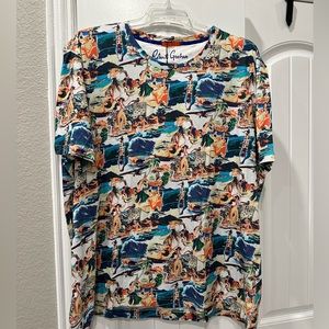 Robert Graham NWT Hawaiian Summer Men’s 3XL T-Shirt